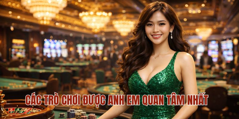 CASINO MM88 3 Các trò chơi được anh em quan tâm nhất