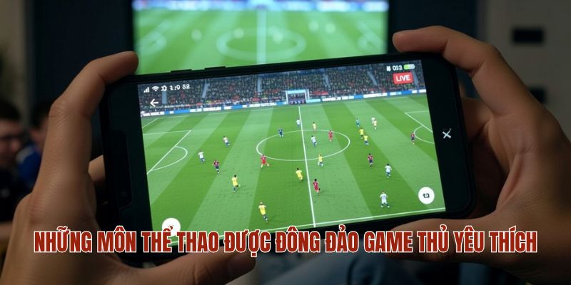 THỂ THAO MM88 3 Những môn thể thao được đông đảo game thủ yêu thích